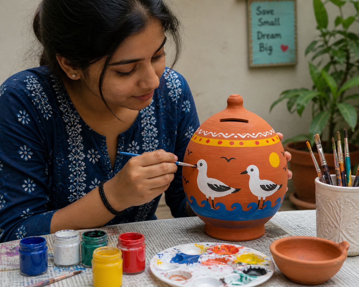 Gullak Painting